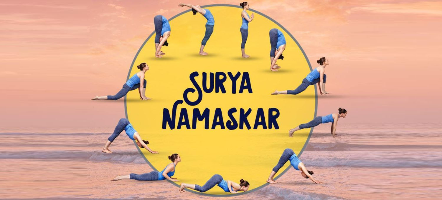 Ashtanga Yoga Drishti in Surya Namaskar - Yoga Synergy